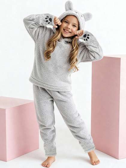 Trendyol Unisex Kids
                    Printed Long Sleeves Nightdress