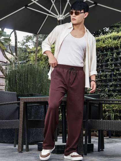 SZN Men Regular Fit
                        Track Pants