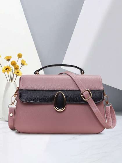 Plama Textured PU
                          Oversized Sling Bag