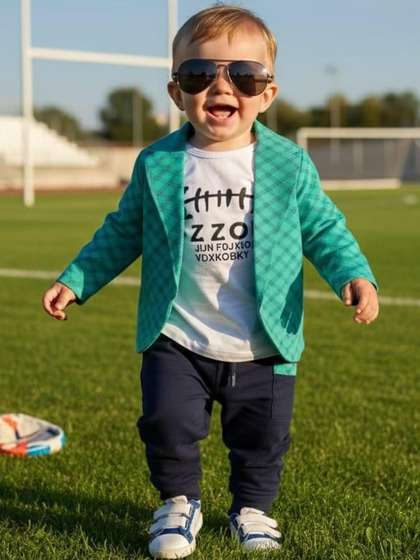 Vaghasiya Boys Printed
                    T-shirt with Trousers