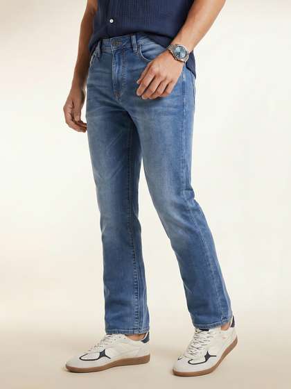 Nautica Men
                          Straight Fit Light Fade Stretchable Jeans