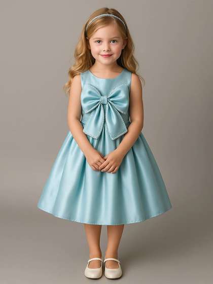 Dripteen Satin Maxi
                    Dress