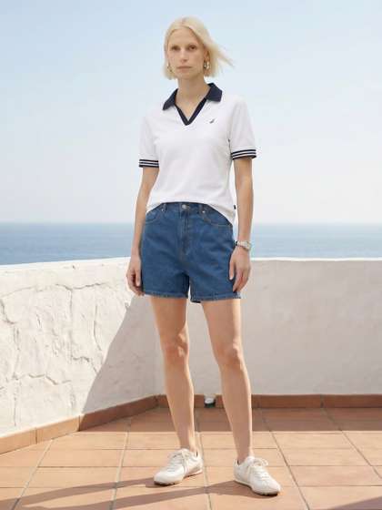 Nautica Polo Collar
                        Slim Fit T-shirt