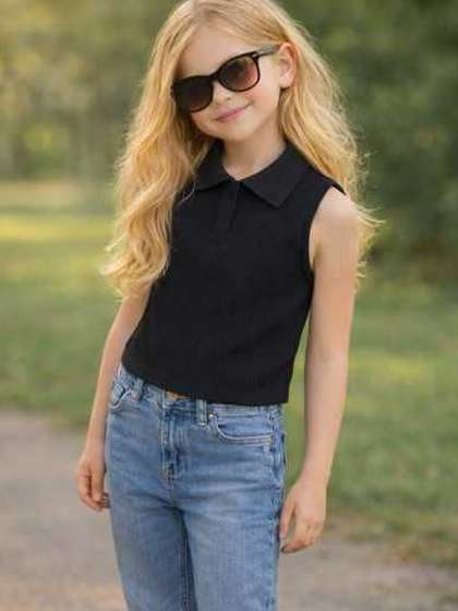 Ninas Girls Cotton Blend
                    Tops