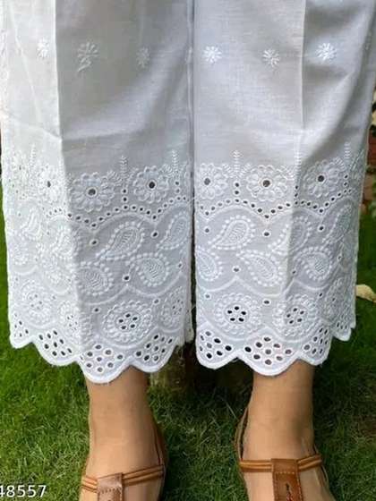 Siri collection
                          Women Ethnic Motifs Embroidered Cropped Ethnic
                          Palazzos