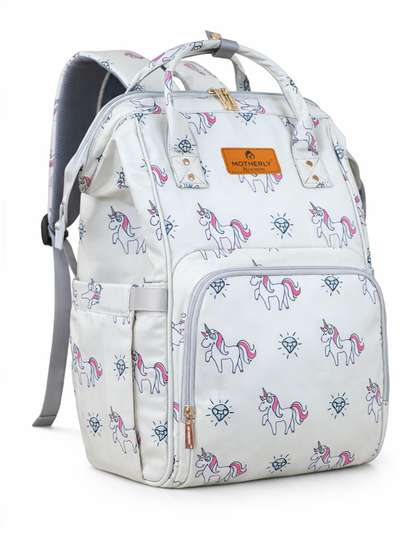 Motherly Elegant Kids
                      Fabric Water-Resistant Diaper Bag