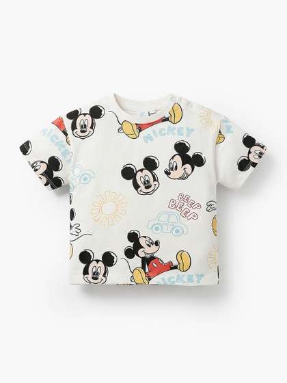 Juniors by Babyshop
                      Boys Mickey Mouse Printed T-shirt