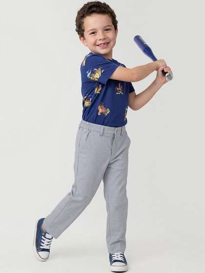 United Colors of
                    Benetton Boys Straight Fit Trousers