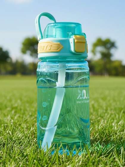 ZUZUVI Navy Blue Single
                    Plastic Cartoon Characters Water Bottle
