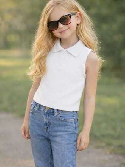 Ninas Girls Cotton Blend
                    Tops