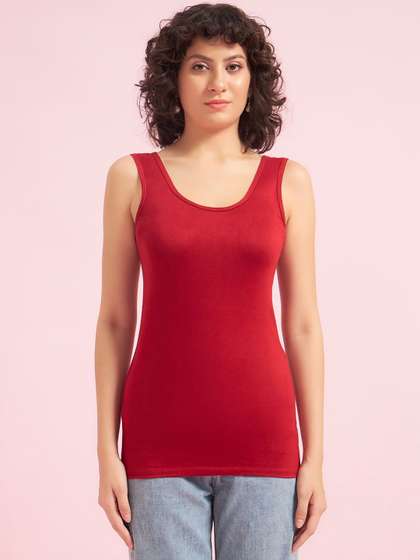 EFFECTINN Round Neck
                        Non Padded Camisoles
