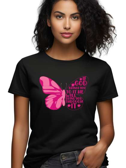 Seekbuylove Women
                        Printed Bio Finish T-shirt