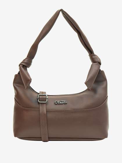 Cara PU Half Moon
                        Shoulder Bag