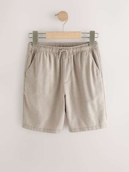 NEXT Boys Linen Blend
                    Shorts