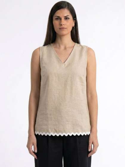 THE WOVEN SAGA
                        Ruffles Top