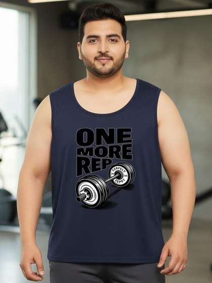 LONDON STREETS Printed
                      Cotton Gym Vest