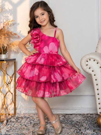 Superminis Girls Organza
                    Dresses