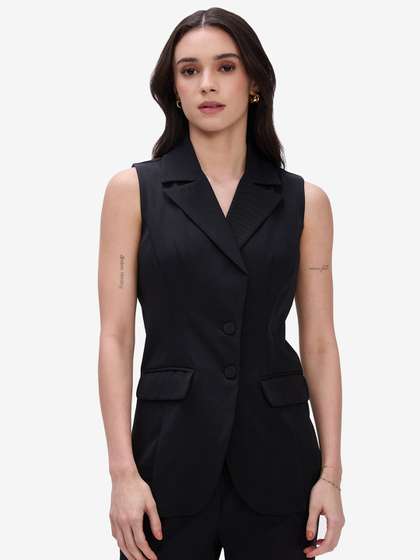 Strong And Brave
                        Notched Lapel Single-Breasted Formal Blazers