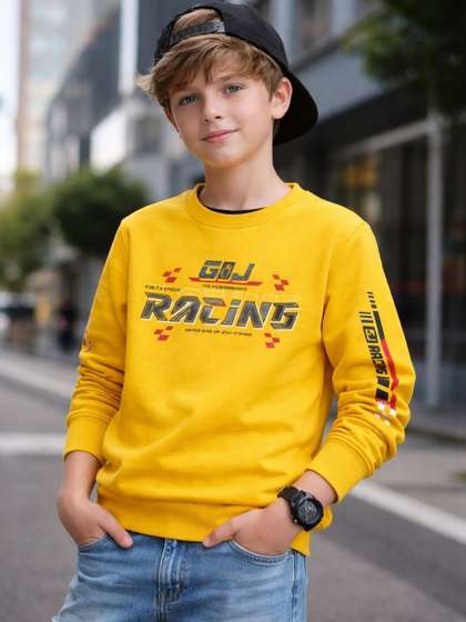 Gini and Jony Boys
                      Printed Sweatshirt