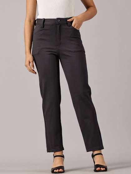 Sadda Fashion Women
                        Smart Wrinkle Free Trousers