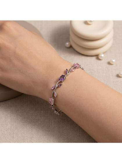 SALTY Women Silver-Plated Link Bracelet