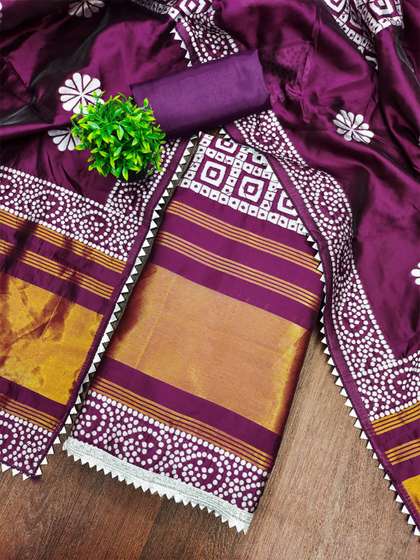 Rangtulika Ethnics
                          Printed Unstitched Dress Material