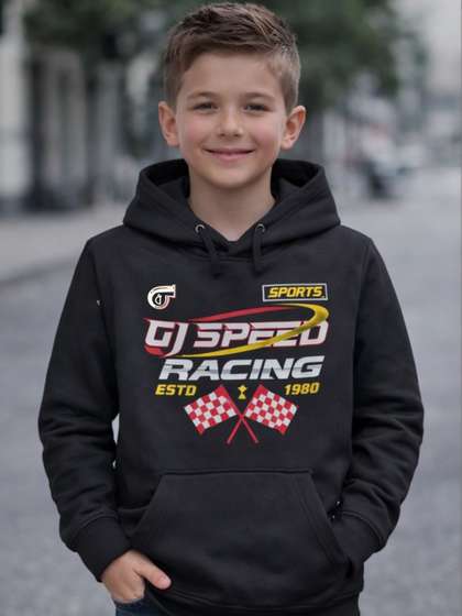 Gini and Jony Boys
                    Printed Hooded Sweatshirt