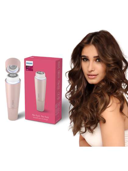 Philips Facial Hair
                    Remover Female Trimmer BRR454/00 360 Degree
                    Hypoallergenic Head - Pink