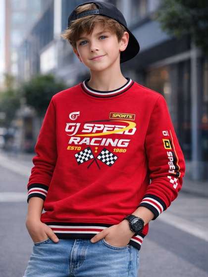 Gini and Jony Boys
                    Printed Sweatshirt
