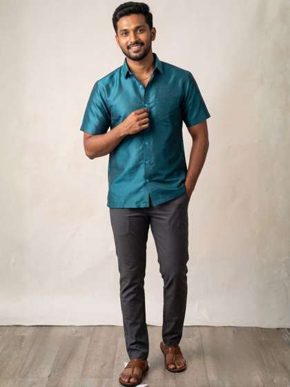 DEVOILER Men
                        Standard Casual Shirt