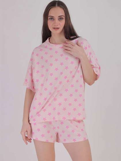 Masha Women Printed
                        Night suit