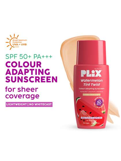 PLIX THE PLANT FIX
                        Watermelon Tint Twist Color-Adapting Sunscreen
                        50ml - Light Golden Glow
