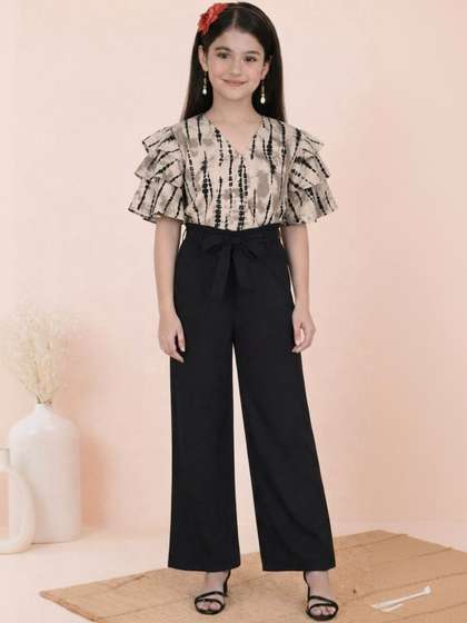 ORIEX THE ORIGINAL
                    FASHION Girls Printed Basic Jumpsuit