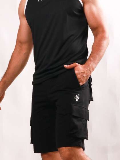 Flecto Men Training or
                      Gym Cargo Shorts