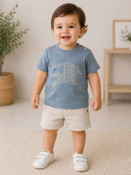 Gini And Jony Infants
                    Boys Cotton T-Shirt