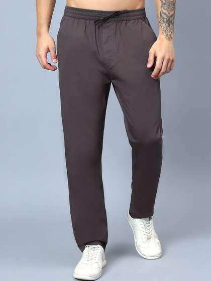 The Roadster Lifestyle
                      Co Men Cotton Mid Rise Trousers