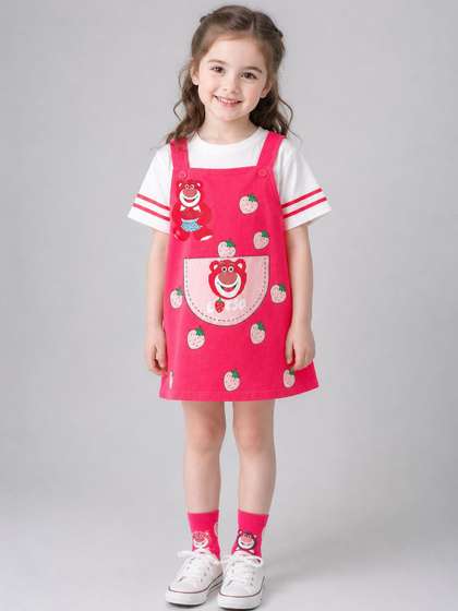 YK Print A-Line Dress