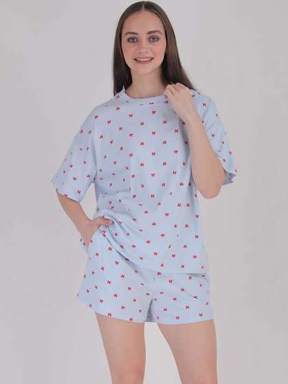 Masha Women Printed
                      Night suit