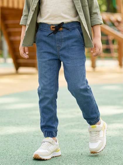 Urbano Juniors Boys Blue
                    Slim Fit Jeans