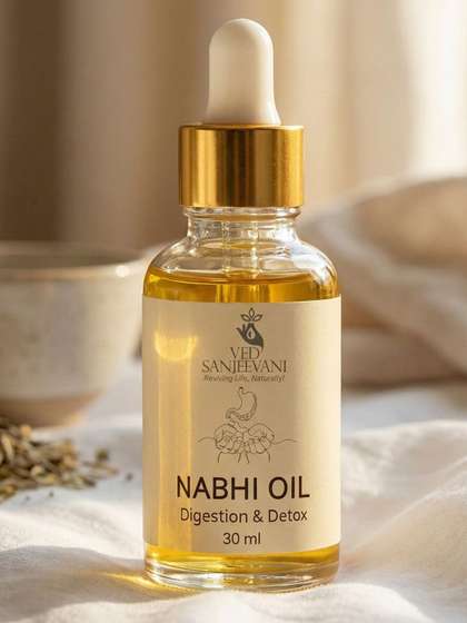 Ved Sanjeevani Digestion
                    & Detox Nabhi Oil- 30 ml