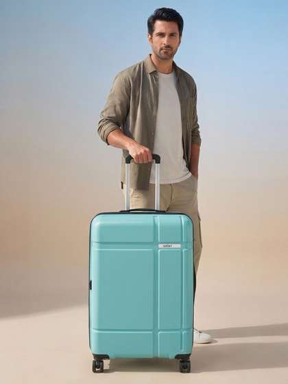 Safari Route Poly
                        Carbonate Large Hard Trolley Bag - 77 cm