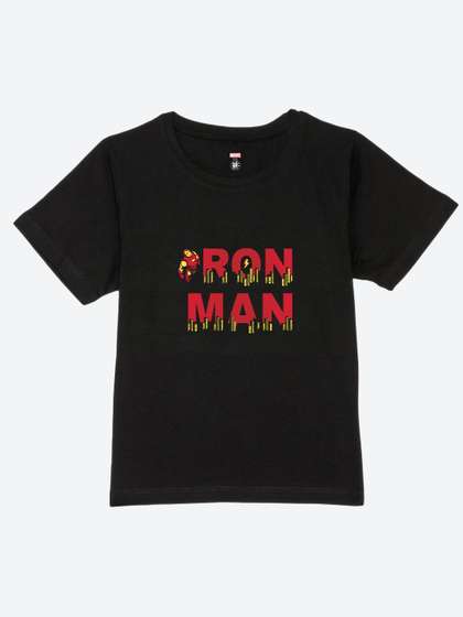YK Marvel Boys
                      Avengers Printed T-shirt