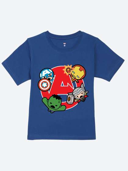 YK Marvel Boys Avengers
                    Printed T-shirt