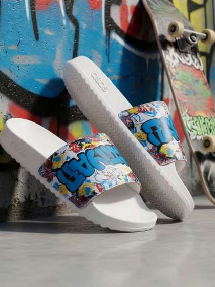 JOOTIYAPA Men Printed
                    Flip Flops Sliders