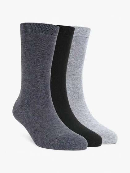 akeet trend Unisex
                        Pack of 3 Cotton Calf Length Socks