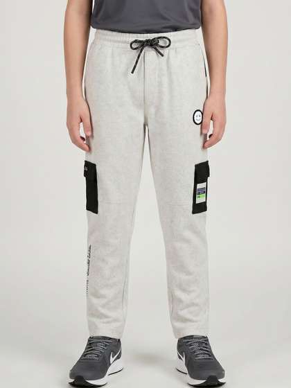 Monte Carlo Boys Regular
                    Fit Textured Running Joggers
