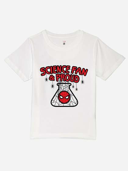 YK Marvel Boys Printed
                    T-shirt