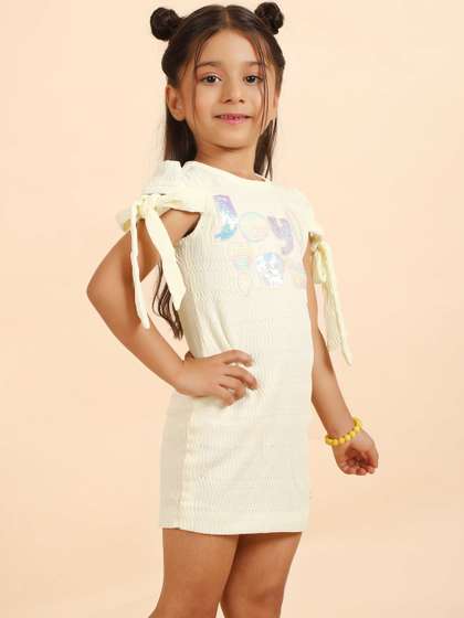 SUNBY Applique Bodycon
                      Dress