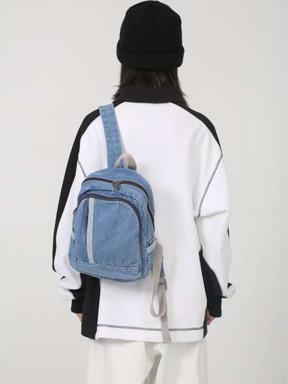 CORSICA Women Blue
                        Small Solid Backpack