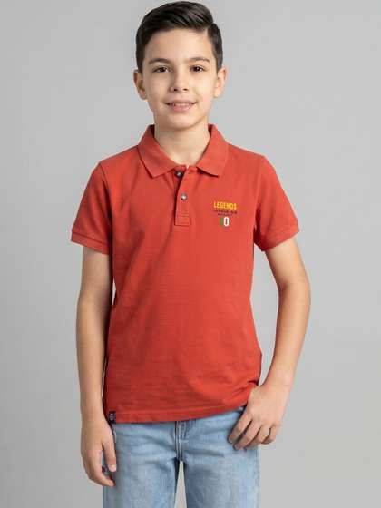 Monte Carlo Boys Polo
                    Collar Pure Cotton T-shirt